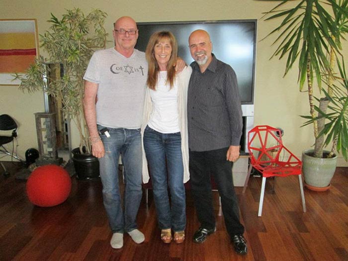 Patricia Albere with Ken Wilber